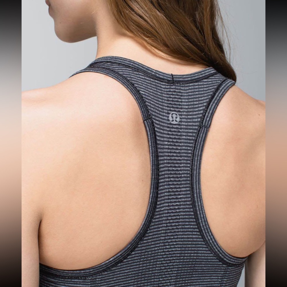 Lululemon Swiftly Tech Racerback Tank Striped Sizes Small